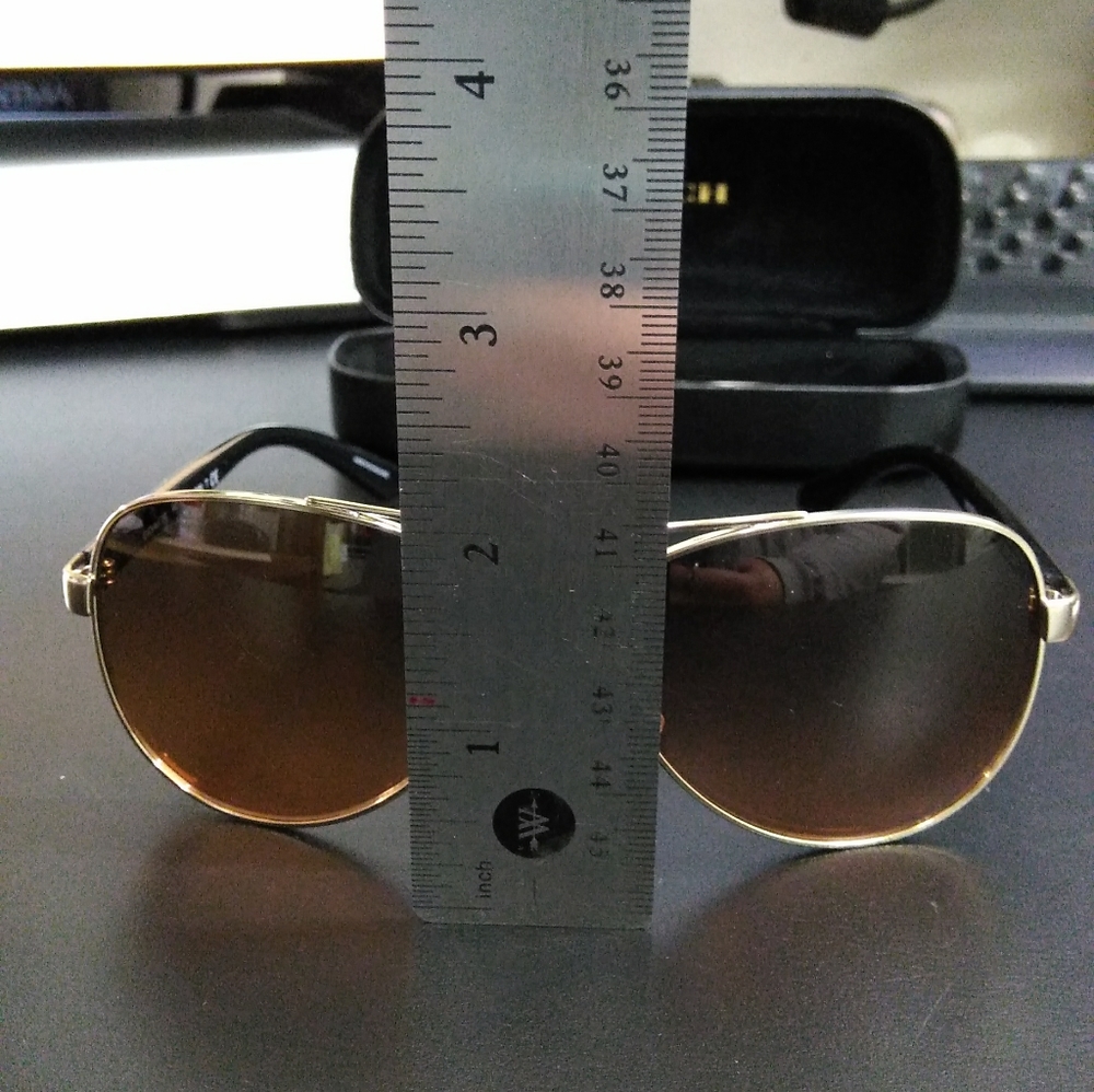 Coach Aviator Style Sunglasses - Picture 7 of 11